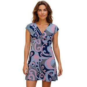 Title Nine Diamalete Dress Blue Size M